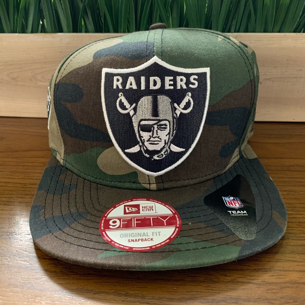 New Era Raiders Camo.  SOLD